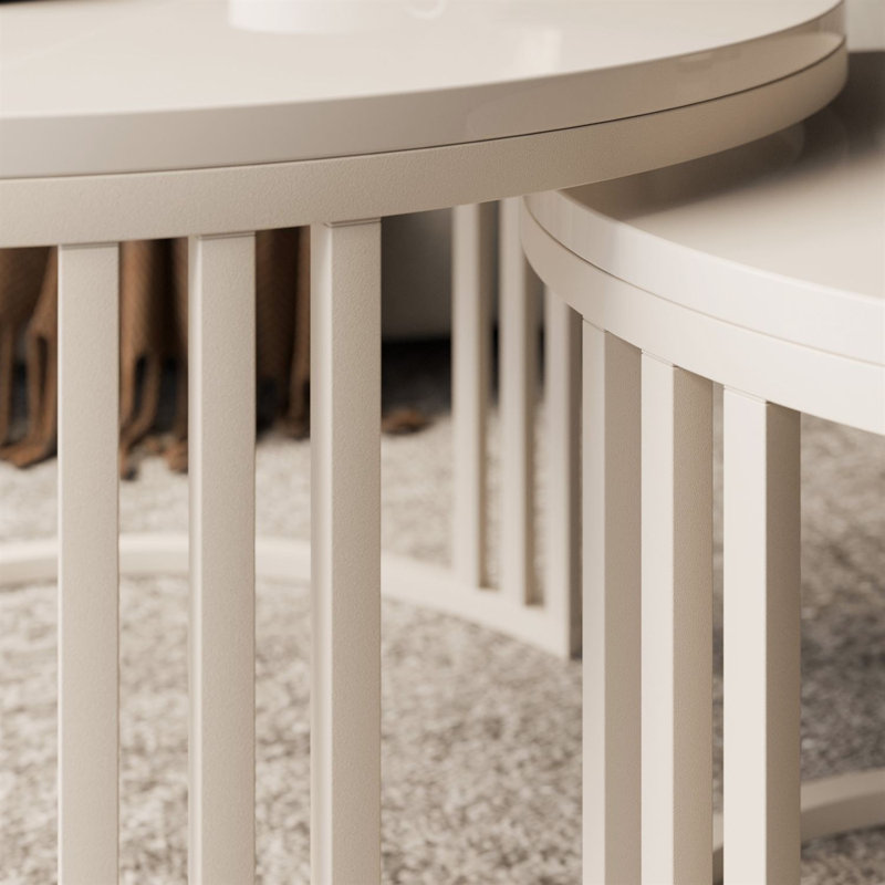 Frame Coffee Table, Cashmere Gloss, Wood