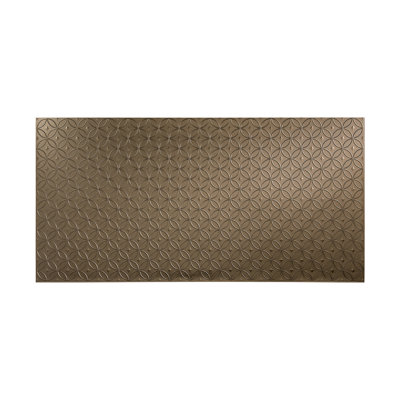 Fasade Rings Decorative Vinyl 4'X8' Wall Panel