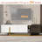 66.7'' Light Luxury TV Stand For Tvs Up To 70 Inches, Modern TV Cabinet With Metal Legs, 1 Drawer, 2 Cabinets And Adjustable Shelves For Living Room-100139854