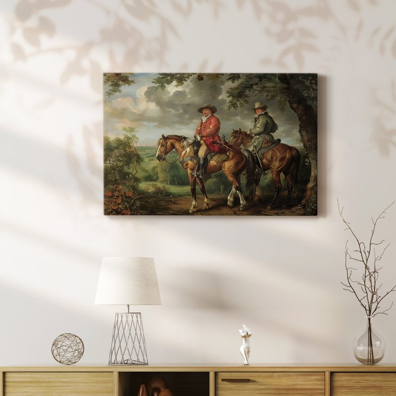 Animaux, paysage, série CDXII, H 18 po x l 27 po