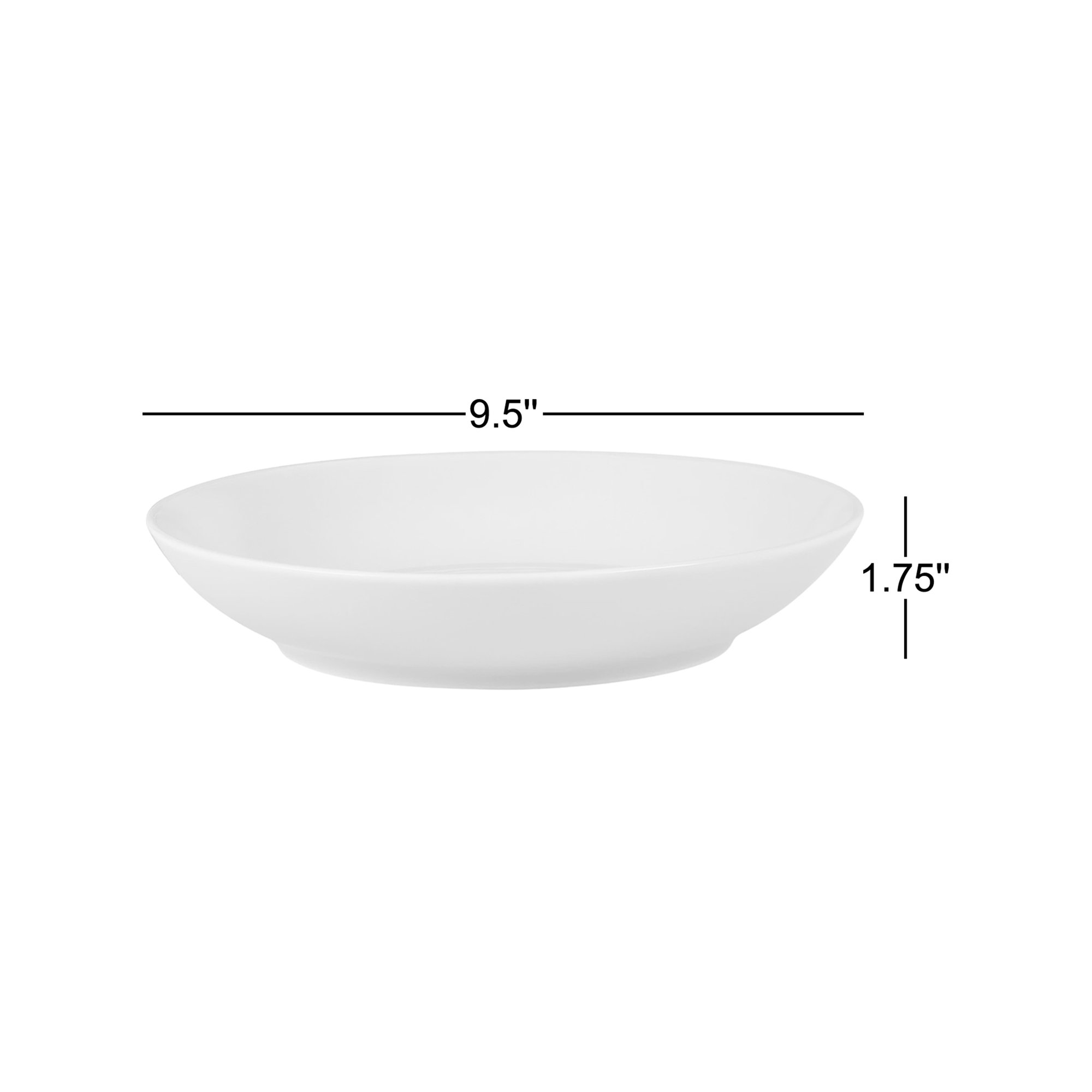Noritake Colorscapes Swirl Pasta Bowls, 9-1/2", 35 Oz., Navy