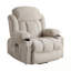 Fauteuil électrique Power Lift avec chaleur et massage, poche latérale et port de charge USB-49474403