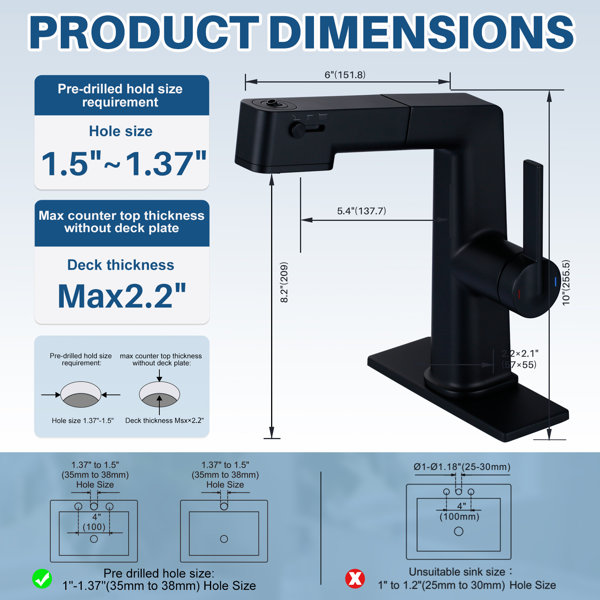 Dimensions du produit