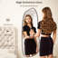 Miroir mural irrégulier, miroir en bois asymétrique-447515327