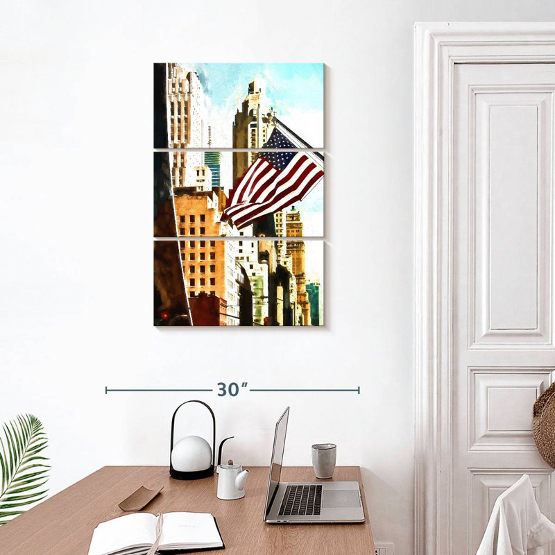 Borges NYC Pride, 32" H x 20" W