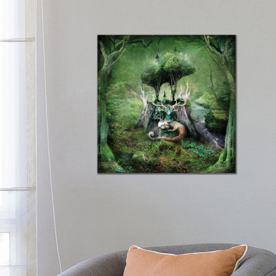 Gunnar Bjornwolfe by Alexander Jansson - Wrapped Canvas Print