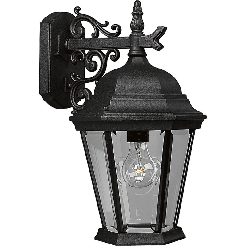 Rawson Wall Light, Textured Black