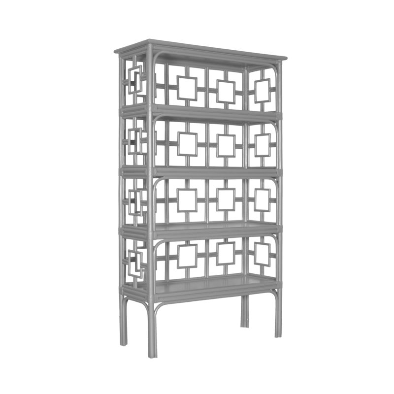 Sobe Bookcase, Light Gray