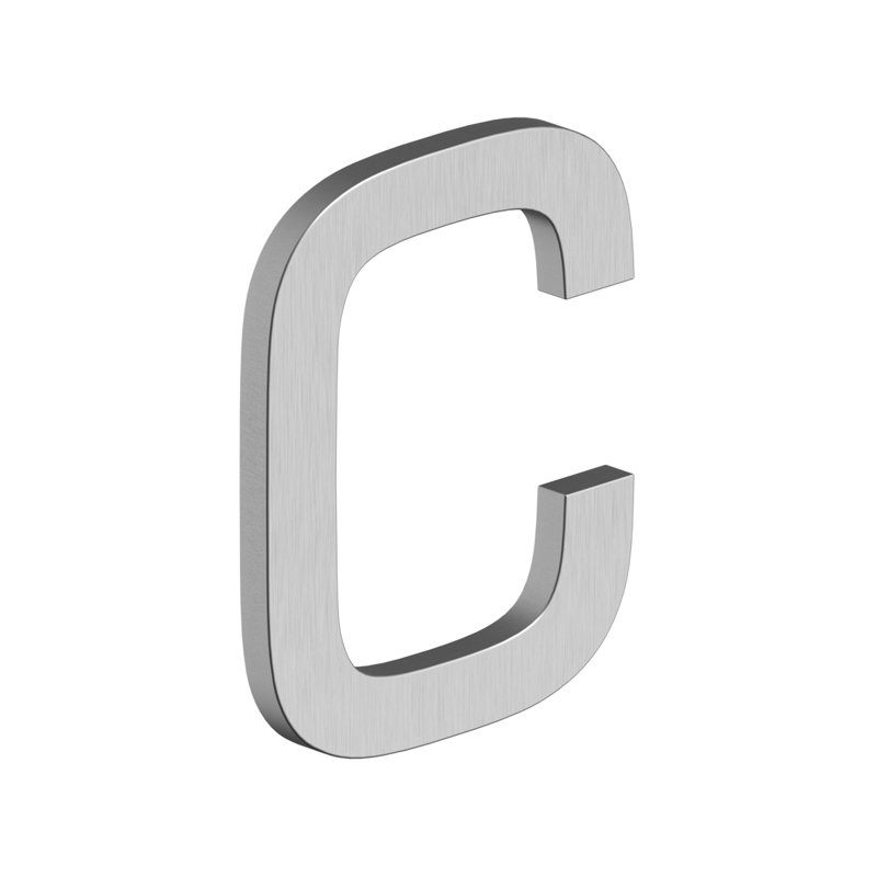 Unavailable Plaque, Brushed Stainless
