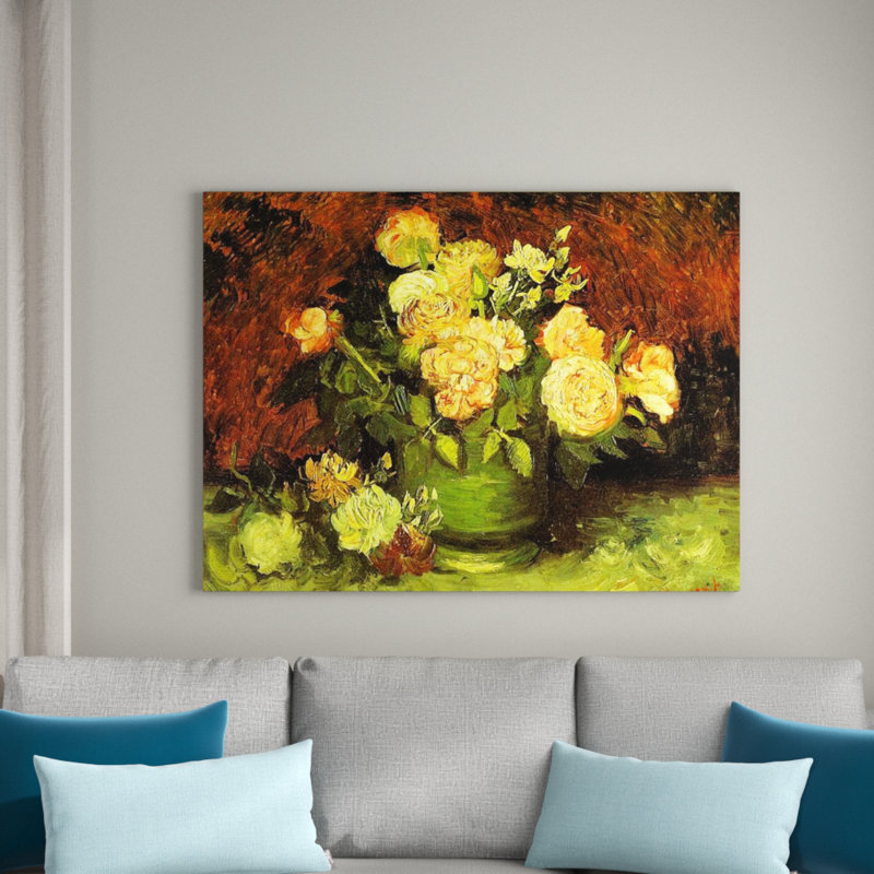 Vincent Van Gogh - Wrapped Canvas Painting, 60cm H x 80cm W x 1.8cm D