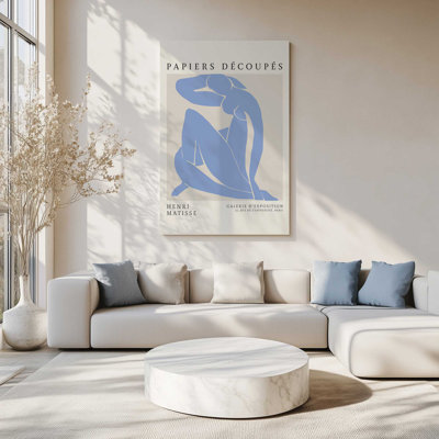 Blue Nude II Matisse Fine Art Poster