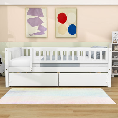 Ormond Daybed with Dual Drawers and Slats