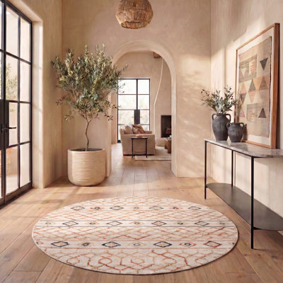 Kiya Natural Ivory Hand-Loomed Jute Rug