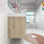 Ensemble de meuble-lavabo mural simple l 48 po-1025185716