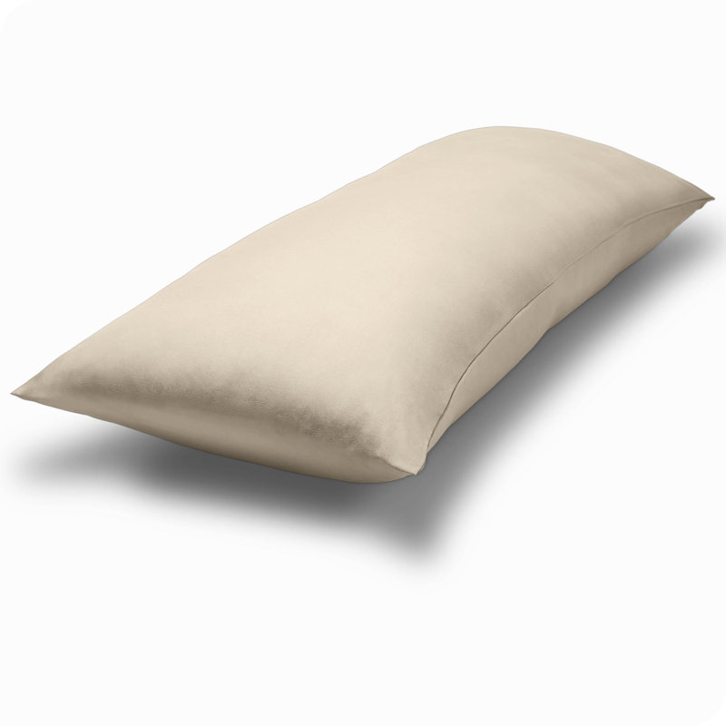 Taie d'oreiller pour le corps - Microfibre - Fermeture à glissière, Sable