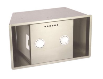 Sirius Range Hoods Stainless Steel 600 CFM Convertible Insert Range Hood with Mesh Filter