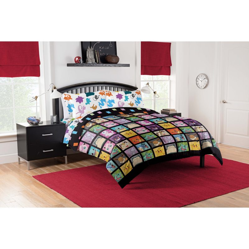 Pokemon Kantos Favorite Full Bed In A Bag Set