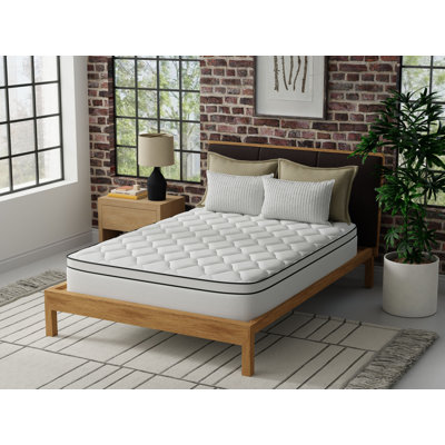 Sleep by Wayfair™ 12" Medium Hybrid Mattress