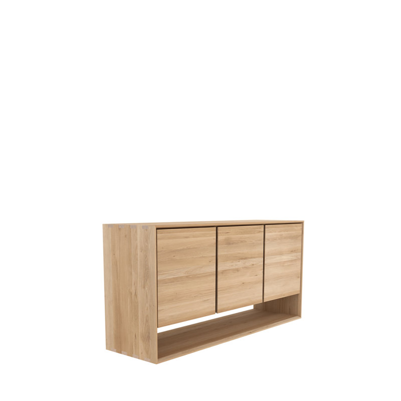 Nordic 62.2'' W Solid Wood Sideboard