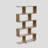 Modern Pine Bookshelf, 100% Melamine Coated Particle Board, 35.4 x 61.4 x 7.9 inches | Numerous Shelves, Wall-Mountable Design | Stylish and Functional Storage for Home or Office, Plain Novelty Style-1086564011
