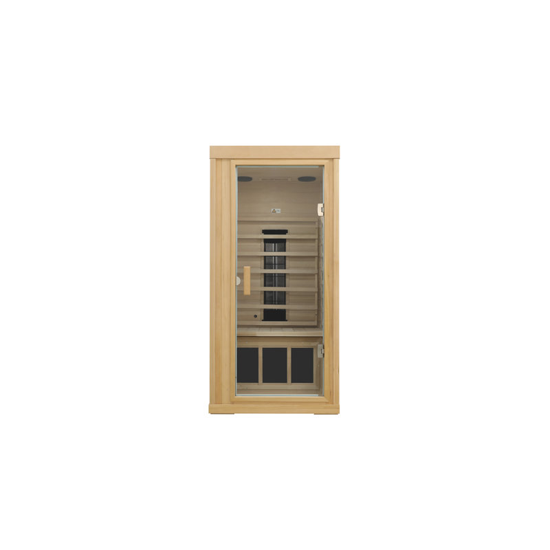 Single Mini Hemlock Sauna