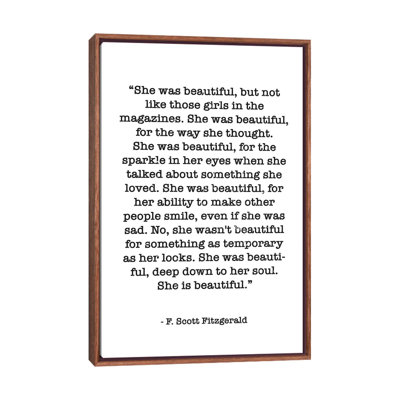 Citation de Fitzgerald par Mambo art studio, art textuel