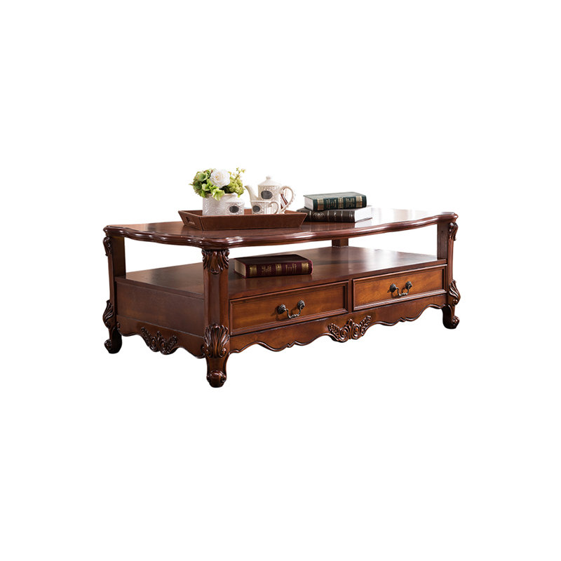 Table basse rétro de style européen