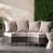 Gray Cushion/Brown Frame selected