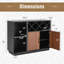 Buffet large 45,5 po Broadmeade