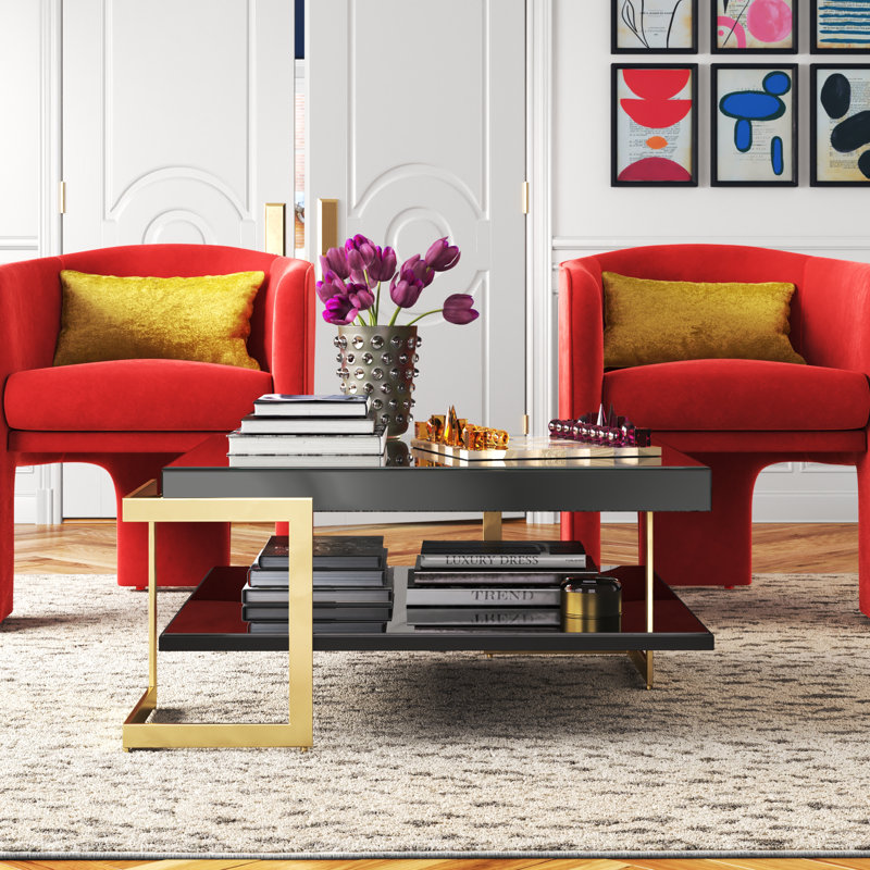 Yair Frame Coffee Table with Storage