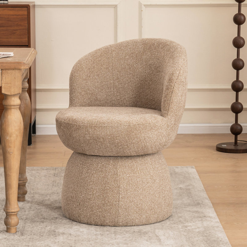 Chaise de salle à manger Allis Boucle, Taupe