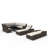 Algird 10 - Person Patio Conversation Set with Cushions-87426654-87426655