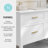 Martha Stewart Hutton Shaker Style Home Office Lateral File Cabinet