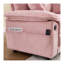 Canapé futon convertible 58 pouces en chenille