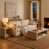 4 pièces: table basse, console, 2 tables de bout