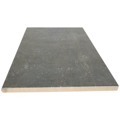 Duravia Carbon 13 in. x 24 in. x 0.79 in. Matte Porcelain Pool Coping (4.33 sq. ft./unit, 2 Piece)