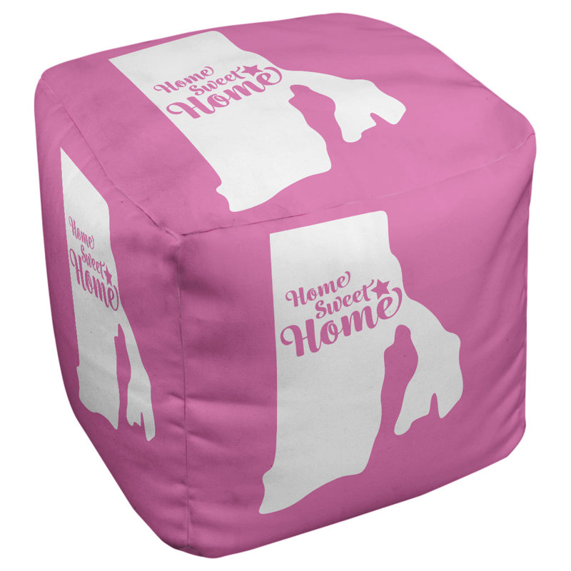 Repose-pieds à cubes providence the home, Rose