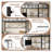 Twin Loft Bed with Arched Guardrail, Safety Ladder & Space-Saving Design, No Box Spring Needed-2032327535
