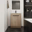 Meuble-lavabo autoportant avec lavabo et 2 portes à fermeture en douceur, meuble-lavabo pour la maison, appartement-68697861-68697867