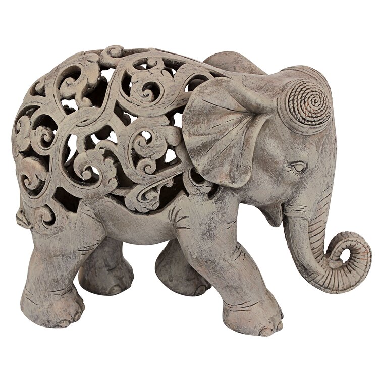 Myaree Reviews Jail the & Elephant | Anjan World Wayfair Figurine Menagerie