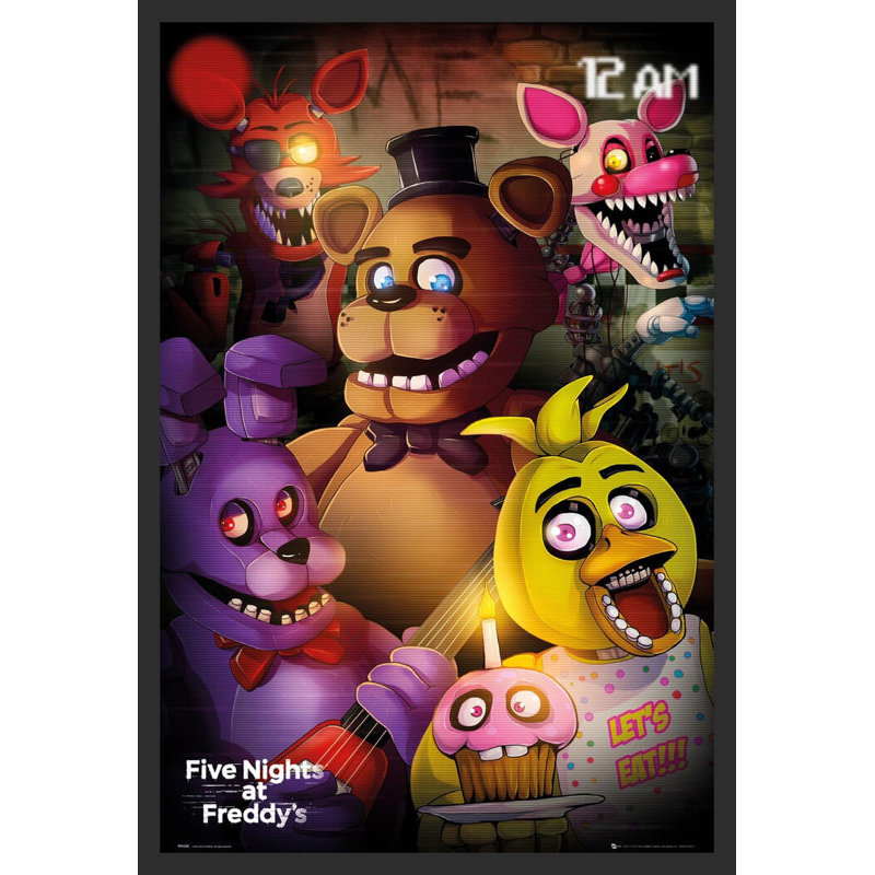 Plexi " Five Nights at Freddy's - Group " Print