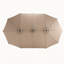 Grand parasol rectangulaire double 14,8 pi avec manivelle-2050426956