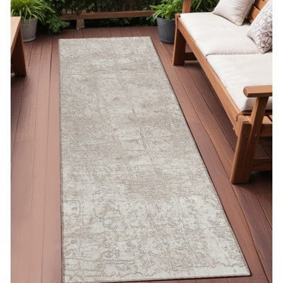 Tapis de couloir d'extérieur 8 po