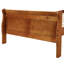 Structure de lit simple en bois massif avec tête de lit et - Convient à un matelas simple, à une plateforme sans sommier, à un support à lattes, facile à assembler-487561162