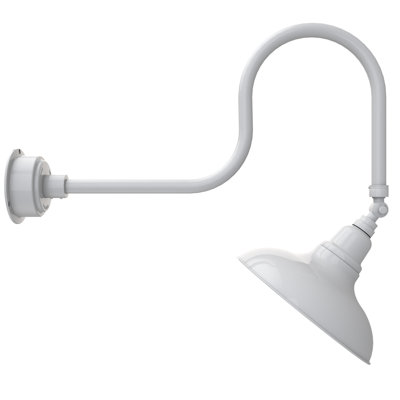 Luminaire de grange d'extérieur à DEL Adesh