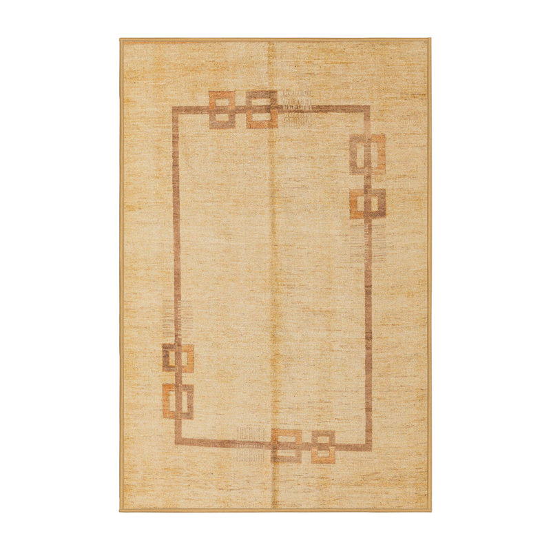 Abstract Indoor Rug, Rectangle 7' x 10'