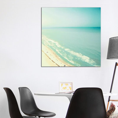 Beach View 1 Piece Wall Art on Canvas
