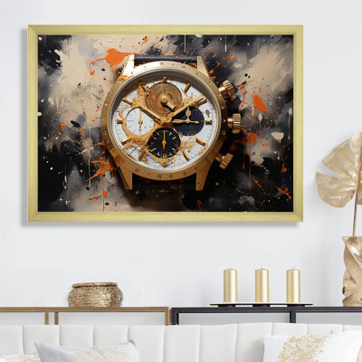 Minimalisme, montre de luxe I sur toile