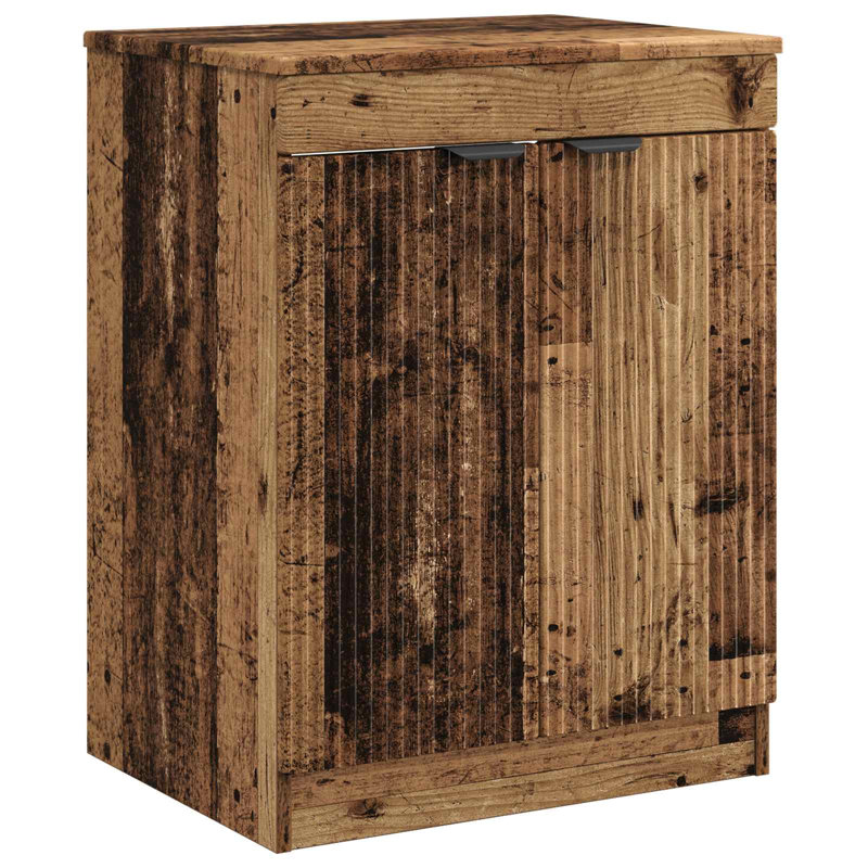 54cm Bathroom Vanity Base Only, Old Wood