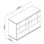 Columbia 140cm W 6 - Drawer Chest of Drawers